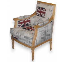 Bergère style Louis XVI - cirée