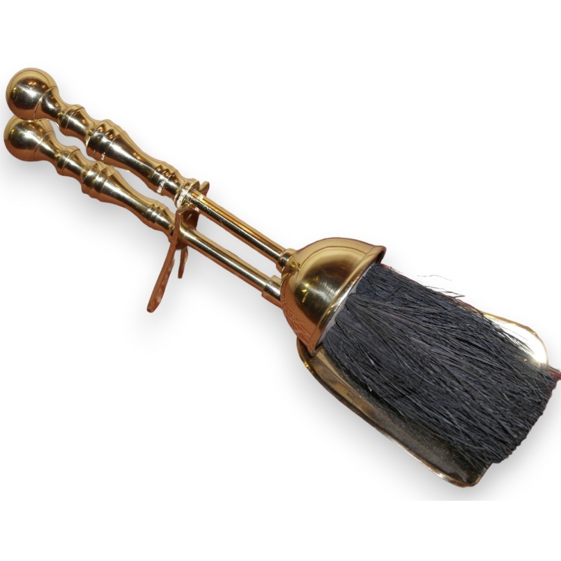  Pelle et brosse en laiton sur  Moinat SA  - Antiquités décoration