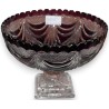 Coupe en cristal coloris violet