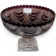 Coupe en cristal coloris violet