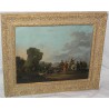 Paintings | Painting entitled ‘Caravan, Mamluk Exile’ signed BERTAUX Moinat SA  – Antiques and home décor