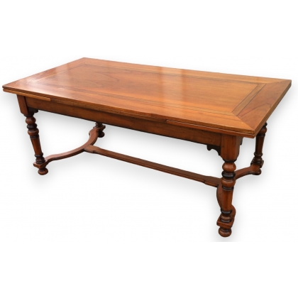  Table style Louis XIII en noyer sur  Moinat SA  - Antiquités décoration