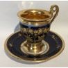 Pair of Empire-style cups and saucers by Moinat SA – Antiques and home décor
