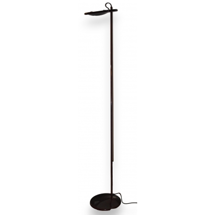  Lampe halogène en métal noir sur  Moinat SA  - Antiquités décoration