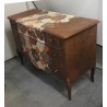  Commode "Fantaisie" en noyer et papier sur  Moinat SA  - Antiquités décoration