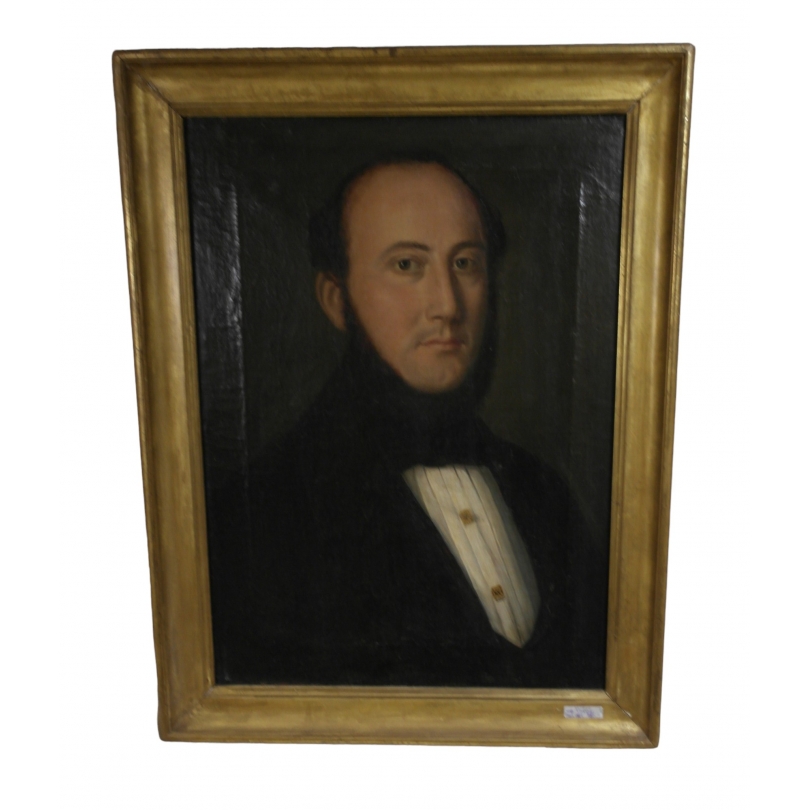 Paintings | Oil on canvas, ‘Man’, signed 1882, Moinat SA  – Antiques and home décor