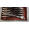 Ecrin contenant 12 couteaux Christofle