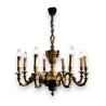 8-arm cast bronze chandelier – France at  Moinat SA  – Antiques and home décor