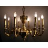 8-arm cast bronze chandelier – France at  Moinat SA  – Antiques and home décor