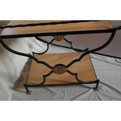  Table de service en fer forgé, 2 sur  Moinat SA  - Antiquités décoration