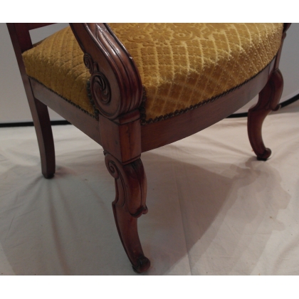 Mahogany dining chair by Moinat SA – Antiques and interior design