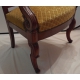 Fauteuil Restauration en acajou