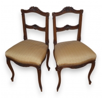 Paire de chaises Napoléon III