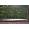 Paintings | Oil on canvas ‘View of Erlenbach’ Moinat SA  – Antiques and home décor