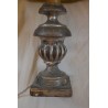  Paire de lampes bois doré abat-jour sur  Moinat SA  - Antiquités décoration