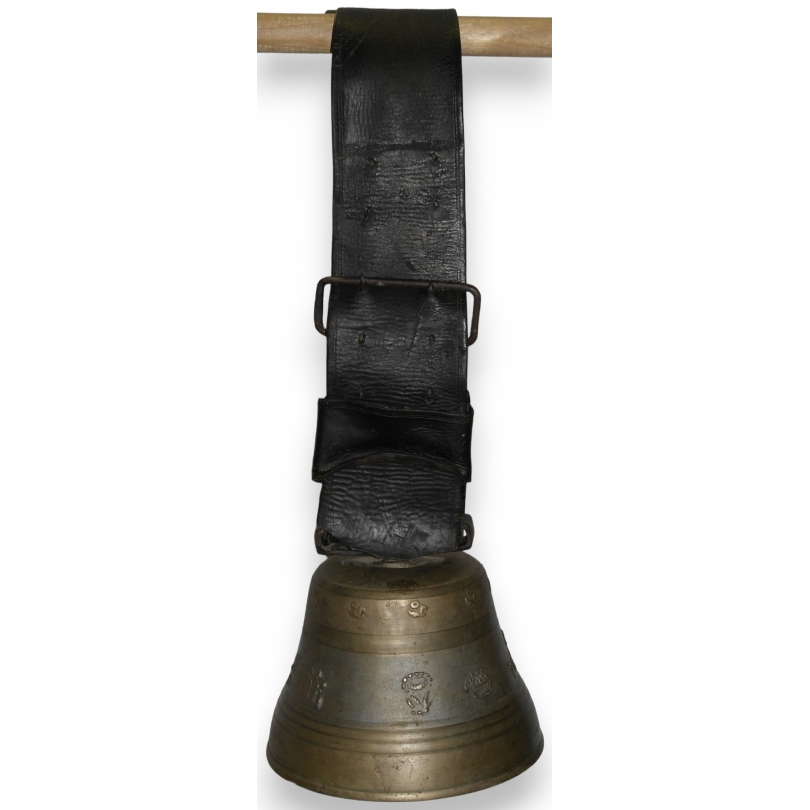  Cloche en bronze marquée OBERTINO & C. sur  Moinat SA  - Antiquités décoration