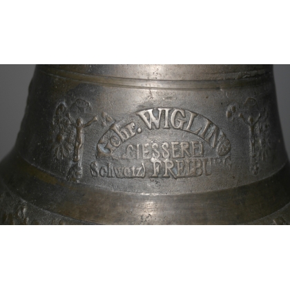 Bronze bell marked ‘Gebr. WIGLINO’ at Moinat SA – Antiques and decorative items