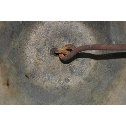 Cloche en bronze avec drapeau de sur  Moinat SA  - Antiquités décoration