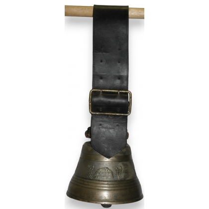 Cloche en bronze marquée BARINOTTO