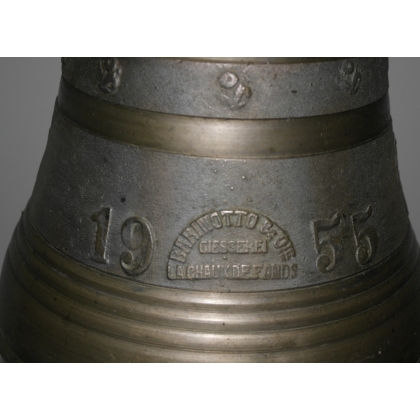  Cloche en bronze marquée BARINOTTO & sur  Moinat SA  - Antiquités décoration