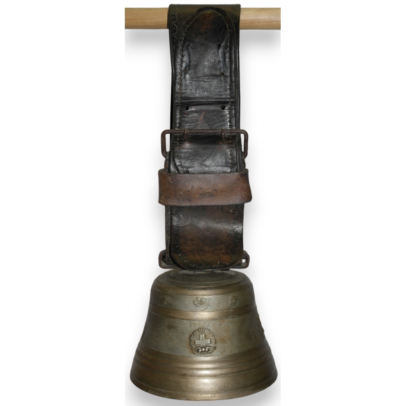  Cloche en bronze marquée BARINOTTO & sur  Moinat SA  - Antiquités décoration
