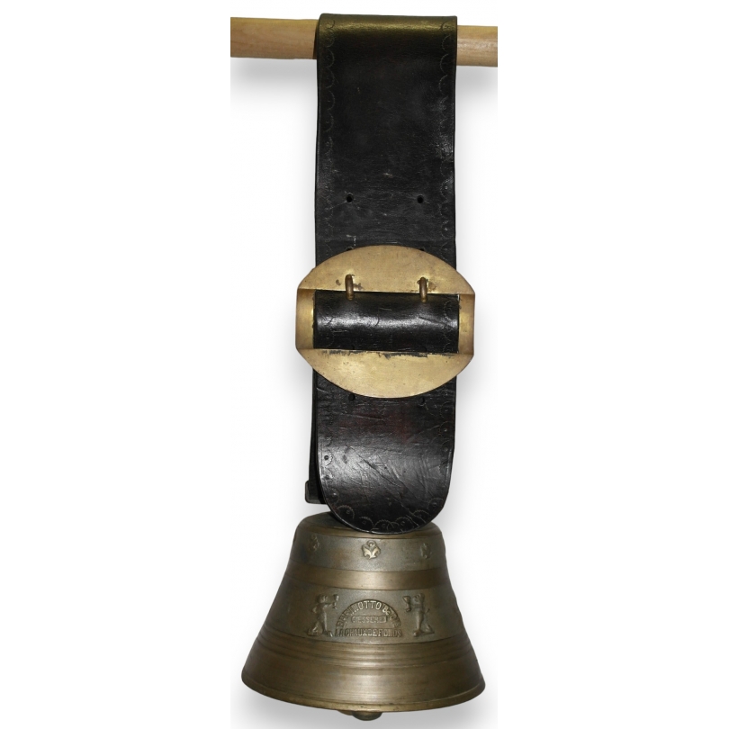  Cloche en bronze marquée BARINOTTO & sur  Moinat SA  - Antiquités décoration