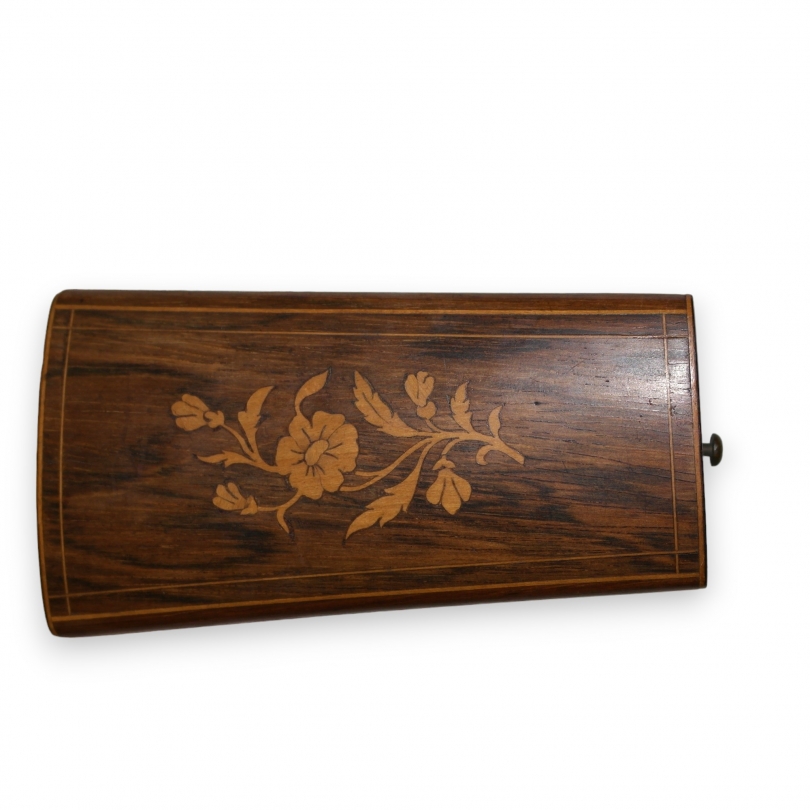 Nécessaire de couture marqueté Charles X