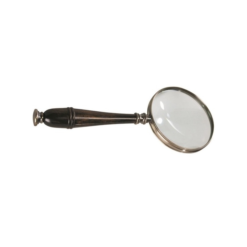 Loupe manche en bois