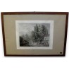 Engraving ‘View taken at Ville-d’Avray’ by Moinat SA – Antiques and decorative items – Engravings, lithographs