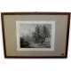 Gravure "Vue prise à Ville-d'Avray"