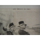Gravure satirique "Les chemins de fer"