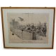 Gravure satirique "Les chemins de fer"