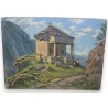 Paintings | Oil on mounted canvas "Evolène, Moinat SA  - Antiques and home décor
