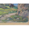 Paintings | Oil on mounted canvas "Evolène, Moinat SA  - Antiques and home décor