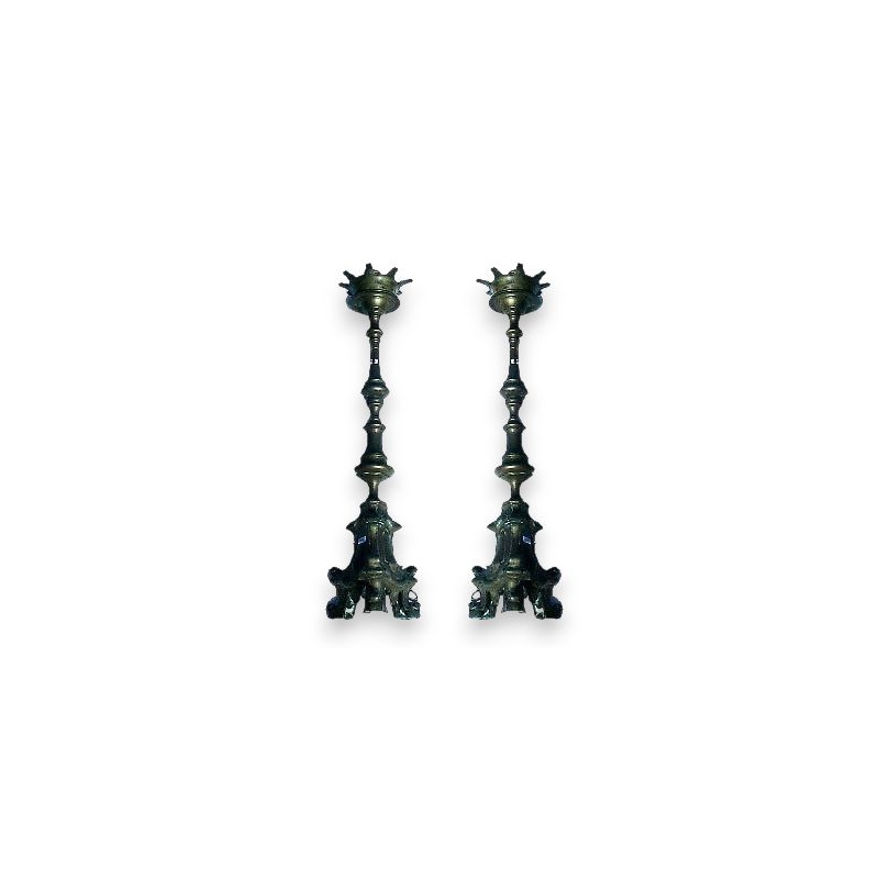 Pair of candlesticks by Moinat SA – Antiques and home décor