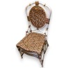 Daisy chair in white wood, available from Moinat SA – Antiques and home décor