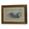 Engraving of ‘Chillon Castle’ by Moinat SA – Antiques and decorative items – Engravings, lithographs