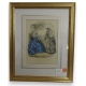 Gravure "La mode illustrée"