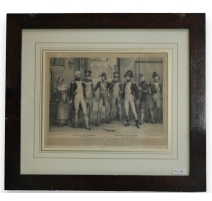 Gravure "L'enfant de Giberne"