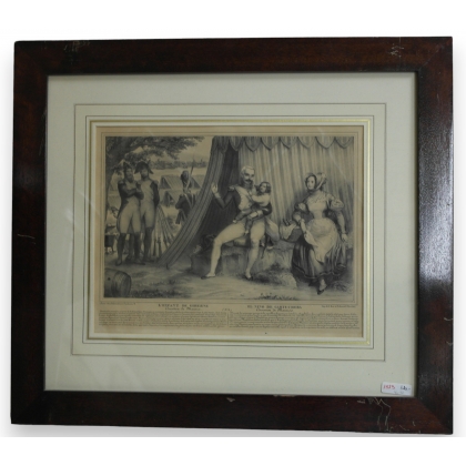 Engraving ‘The Child of Giberne’, by Moinat SA – Antiques and decorative items – Engravings, lithographs