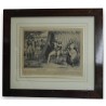 Engraving ‘The Child of Giberne’, by Moinat SA – Antiques and decorative items – Engravings, lithographs