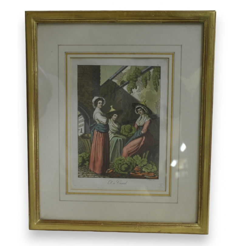 Gravure "Costume Vaud"