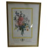 Lithographie "bouquet de fleurs"  sur Moinat SA  - Antiquités décoration -  Gravures, Lithos
