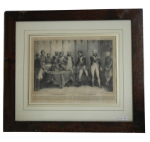 Gravure "L'enfant de Giberne"