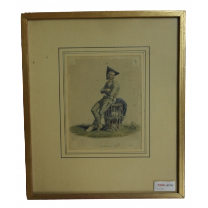 "Appenzell" engraving by Moinat SA – Antiques and decorative items – Engravings, lithographs