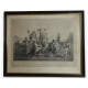 Gravure "Fête de la Madonne de l'Arc à