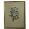 Gravure "bouquet de fleures"  sur Moinat SA  - Antiquités décoration -  Gravures, Lithos