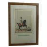 Gravure "Stabs Officier - Dt. Linien  sur Moinat SA  - Antiquités décoration -  Gravures, Lithos