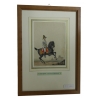 Gravure "Stabs Officier - Dt. Linien