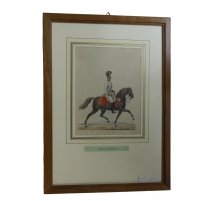 Gravure "Dragoner-Gemeiner"